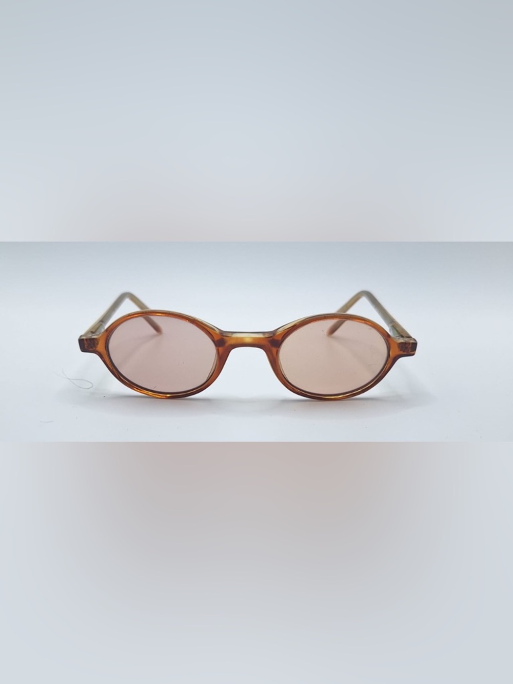 Simply Basics Brown Oval Sunglasses Frames Only - Picture 3 of 7